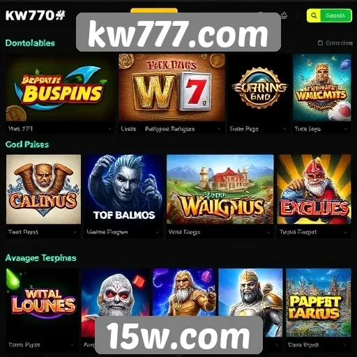 Comparativo de jogos populares no kw777.com